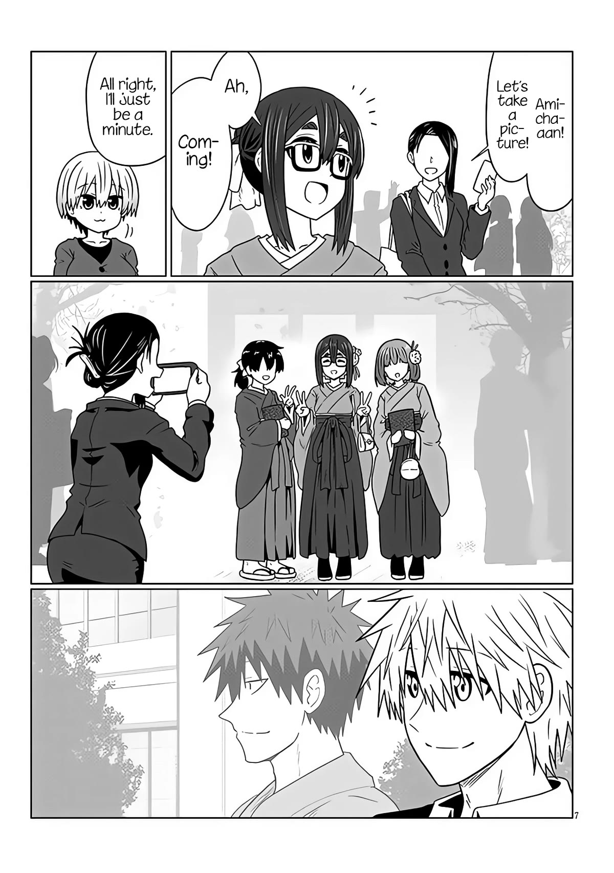 Uzaki-chan wa Asobitai! Chapter 95 - Page 7