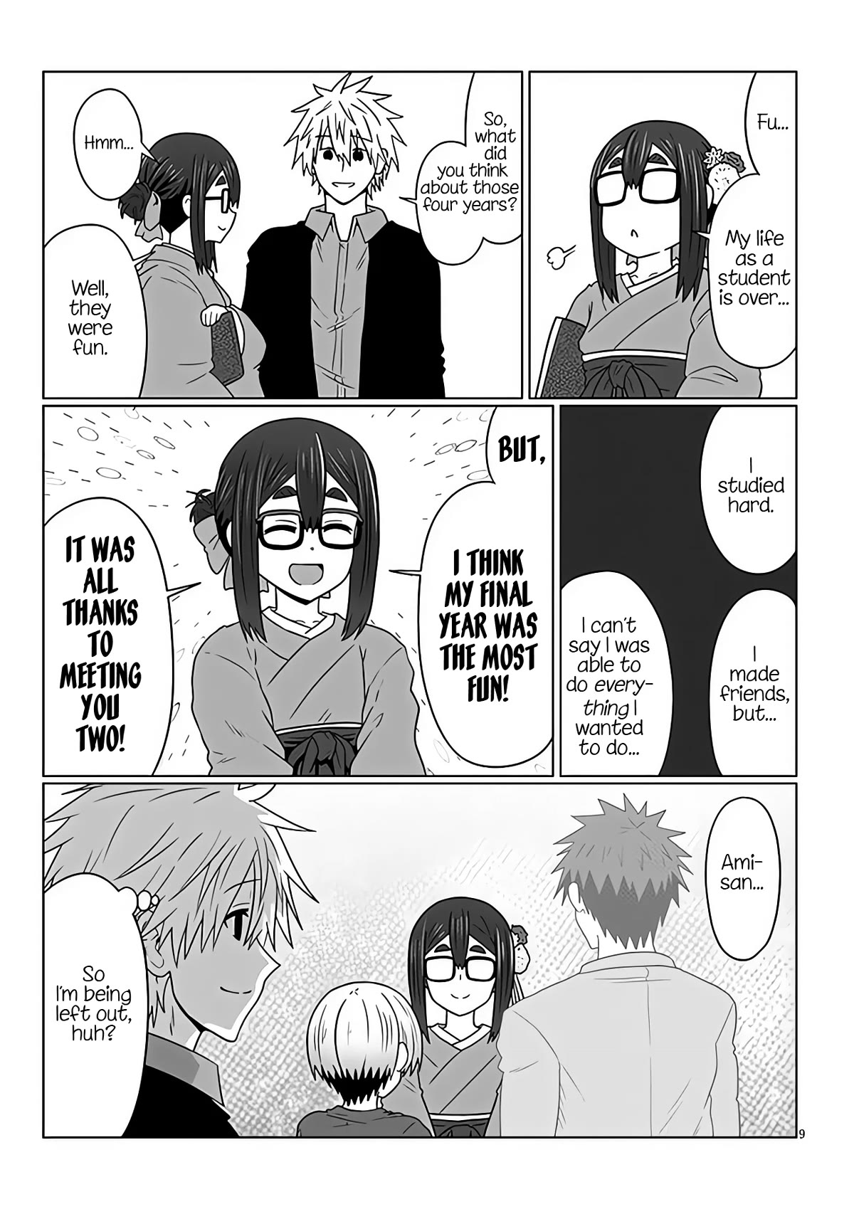 Uzaki-chan wa Asobitai! Chapter 95 - Page 9