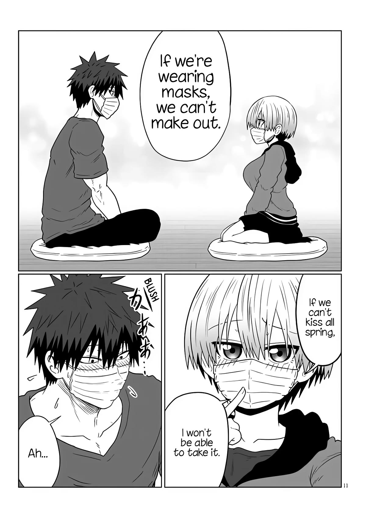 Uzaki-chan wa Asobitai! Chapter 96 - Page 11
