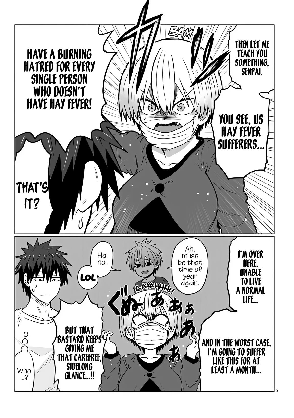 Uzaki-chan wa Asobitai! Chapter 96 - Page 5