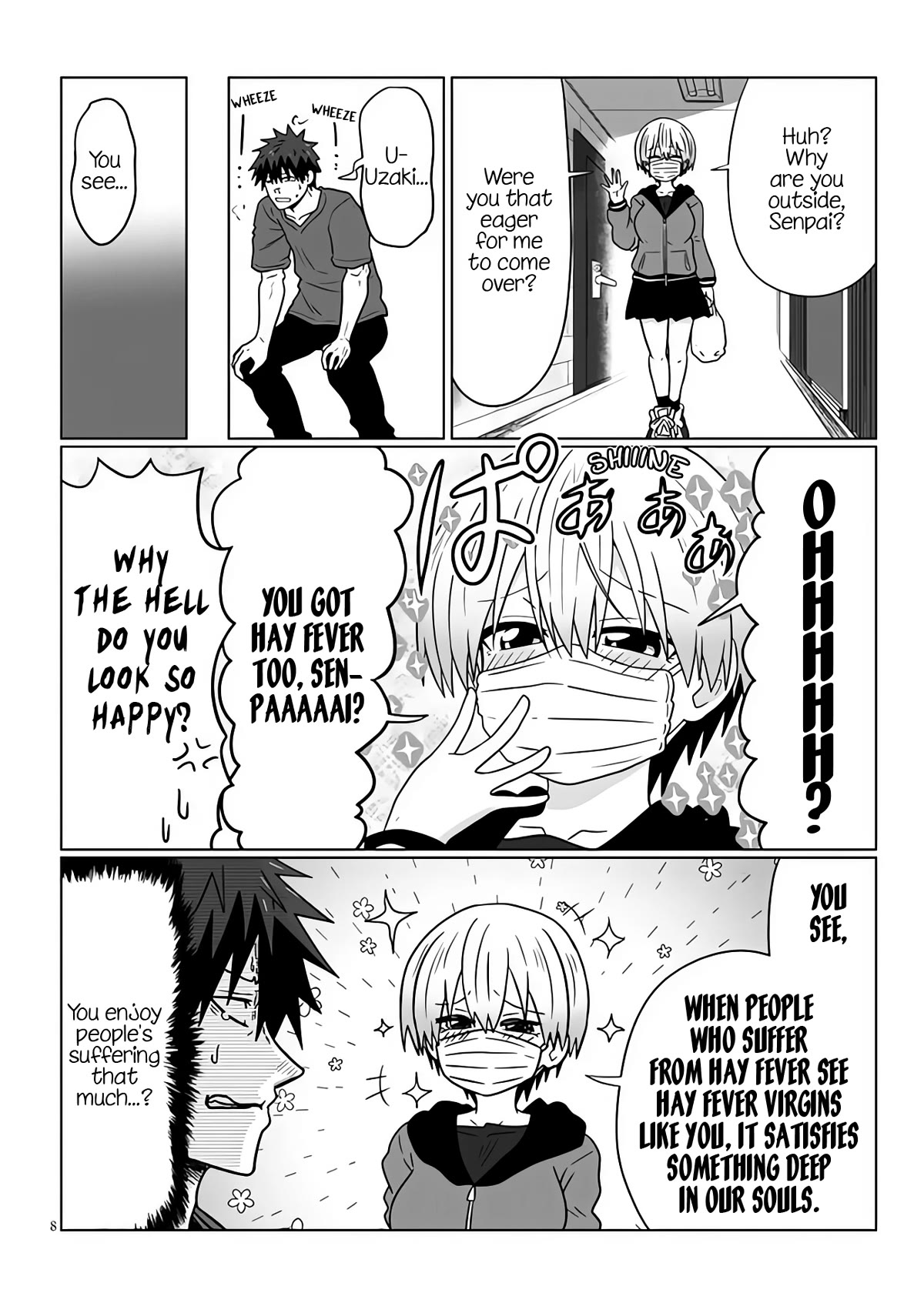 Uzaki-chan wa Asobitai! Chapter 96 - Page 8