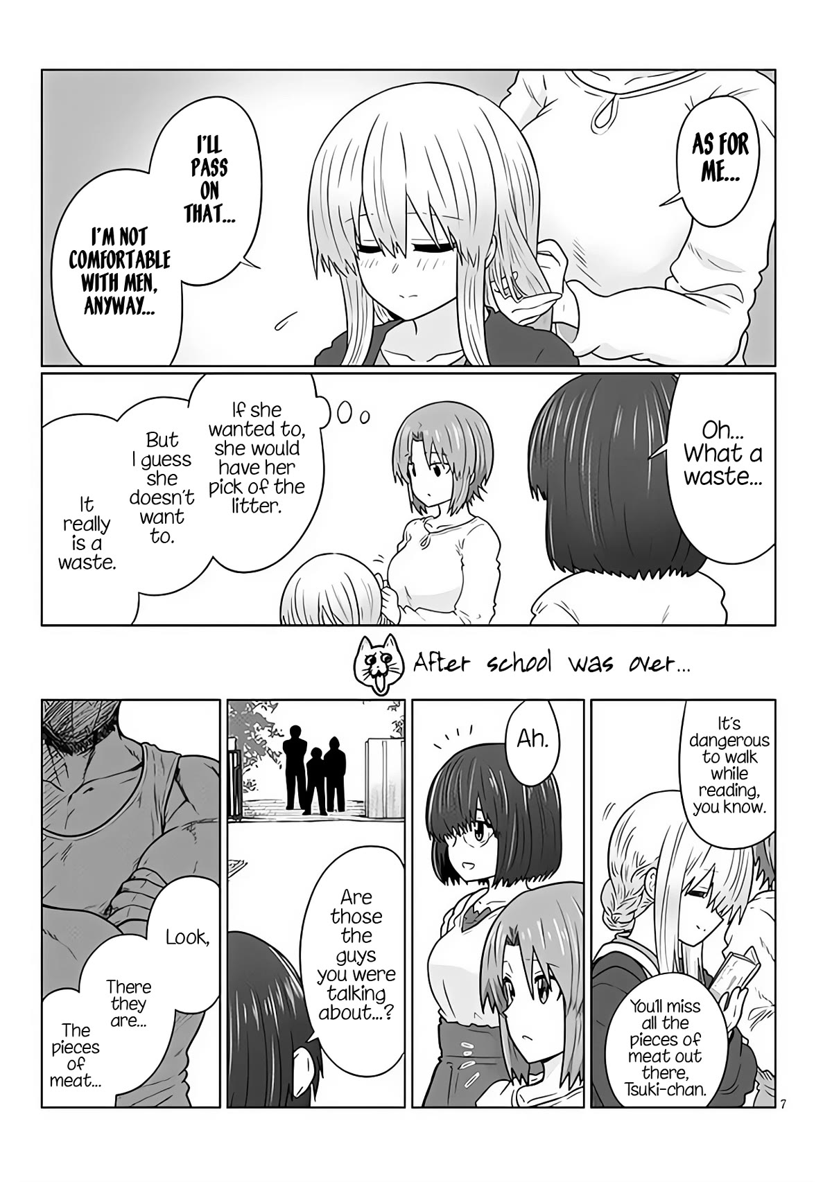 Uzaki-chan wa Asobitai! Chapter 98 - Page 7