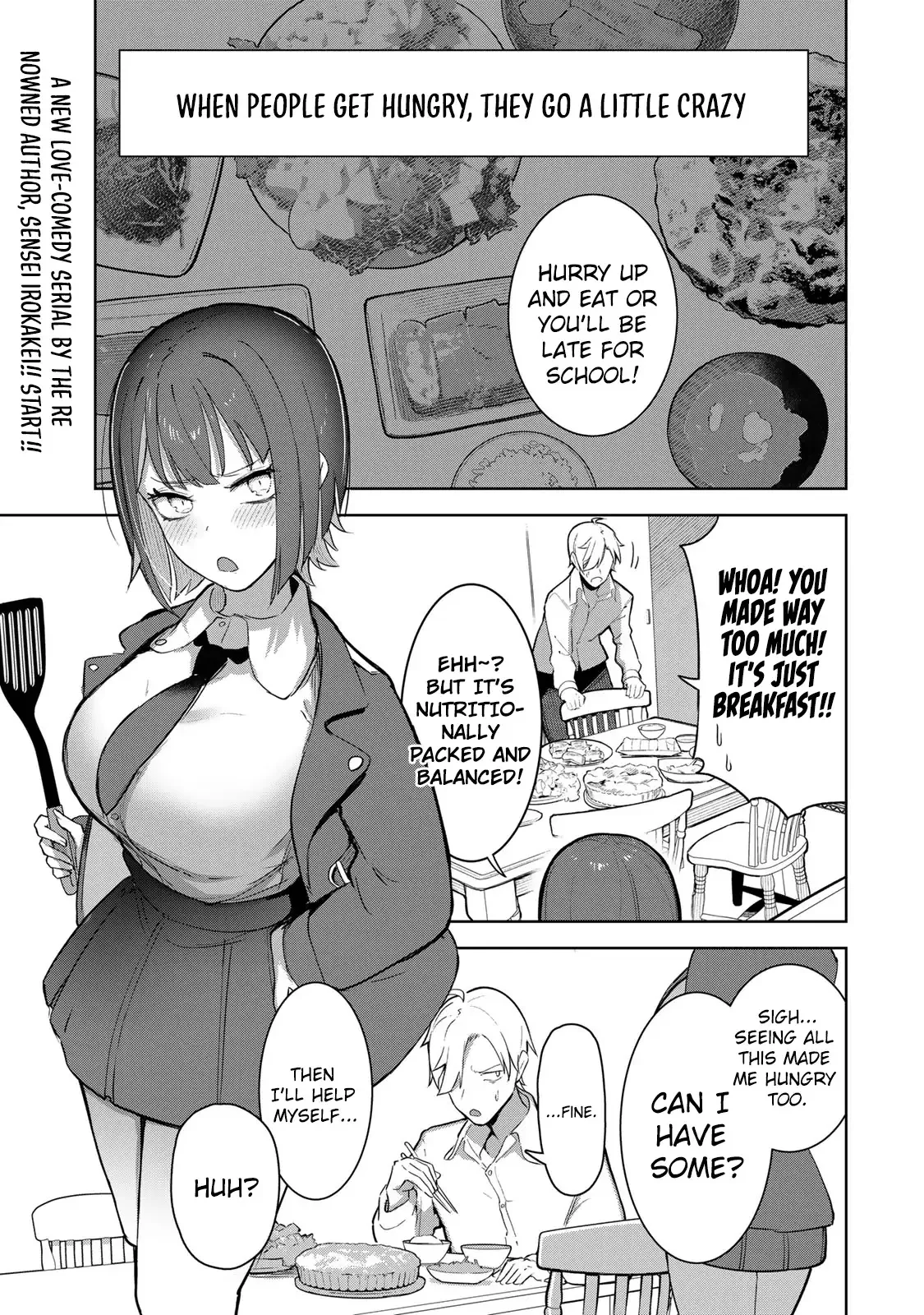Vampire-san Wants Her (Man’s) Blood Taken Chapter 1 - Page 2