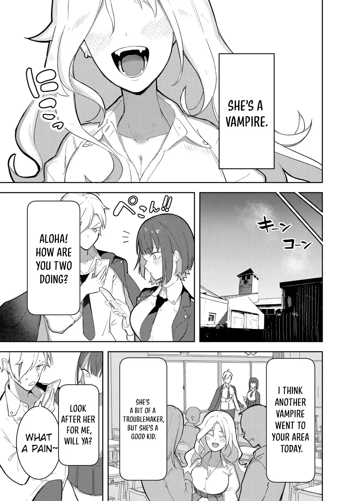Vampire-san Wants Her (Man’s) Blood Taken Chapter 1 - Page 12