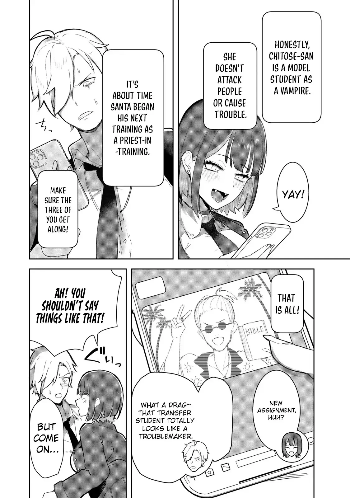 Vampire-san Wants Her (Man’s) Blood Taken Chapter 1 - Page 13