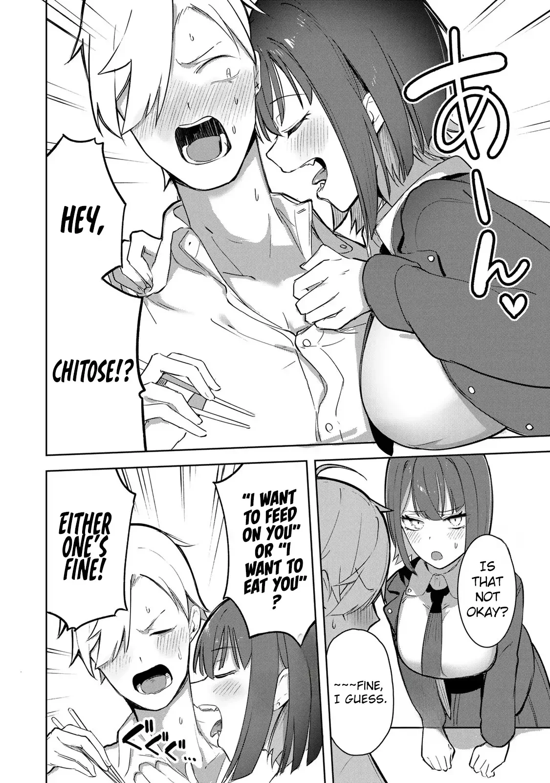 Vampire-san Wants Her (Man’s) Blood Taken Chapter 1 - Page 3