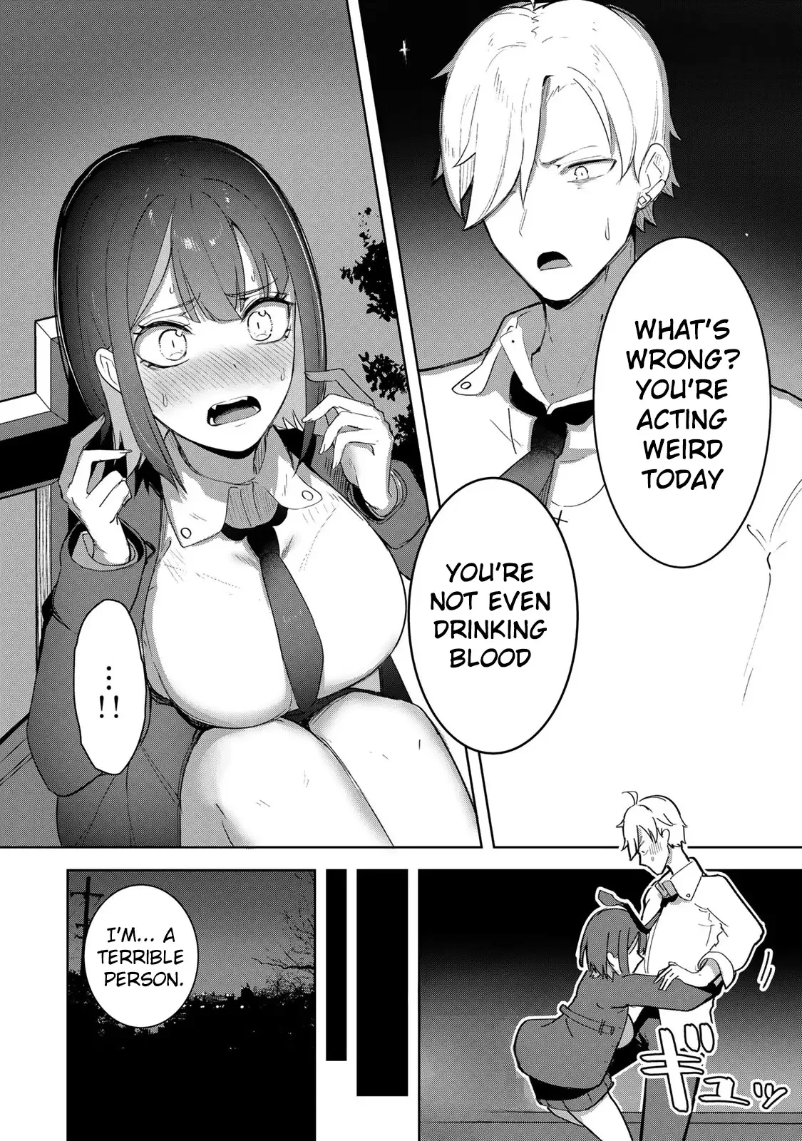 Vampire-san Wants Her (Man’s) Blood Taken Chapter 1 - Page 27