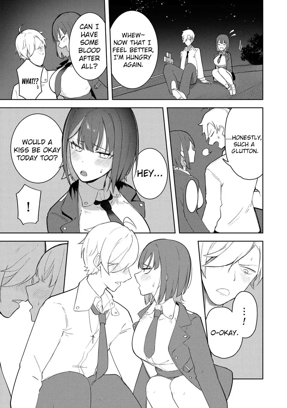 Vampire-san Wants Her (Man’s) Blood Taken Chapter 1 - Page 30