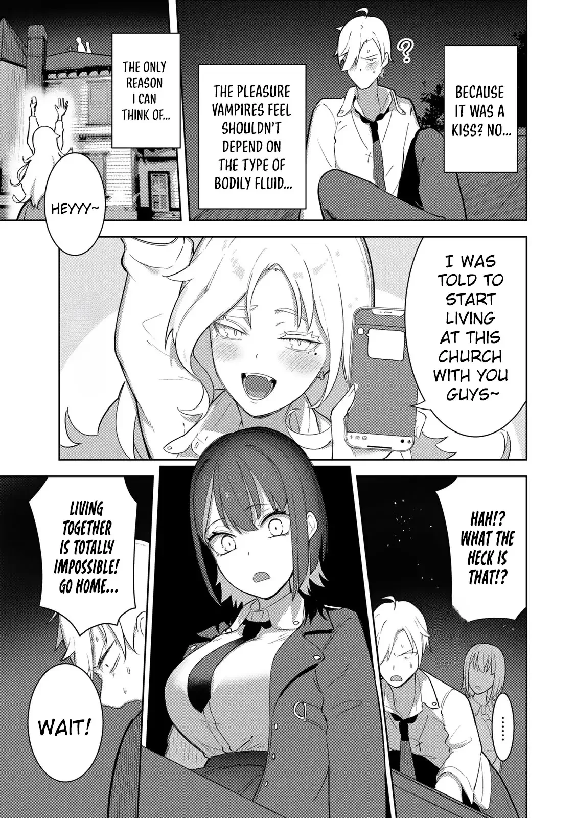 Vampire-san Wants Her (Man’s) Blood Taken Chapter 1 - Page 34