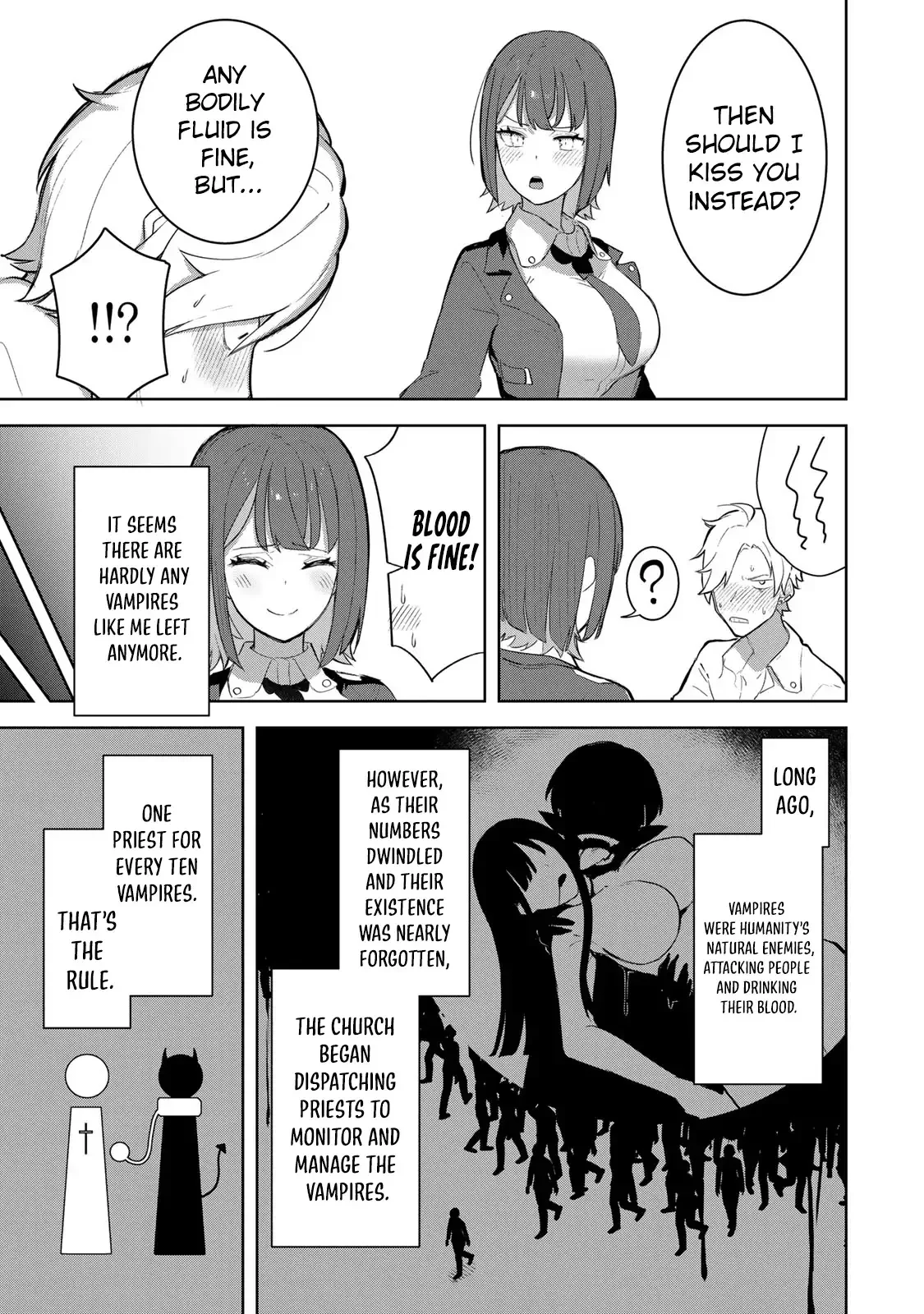 Vampire-san Wants Her (Man’s) Blood Taken Chapter 1 - Page 8