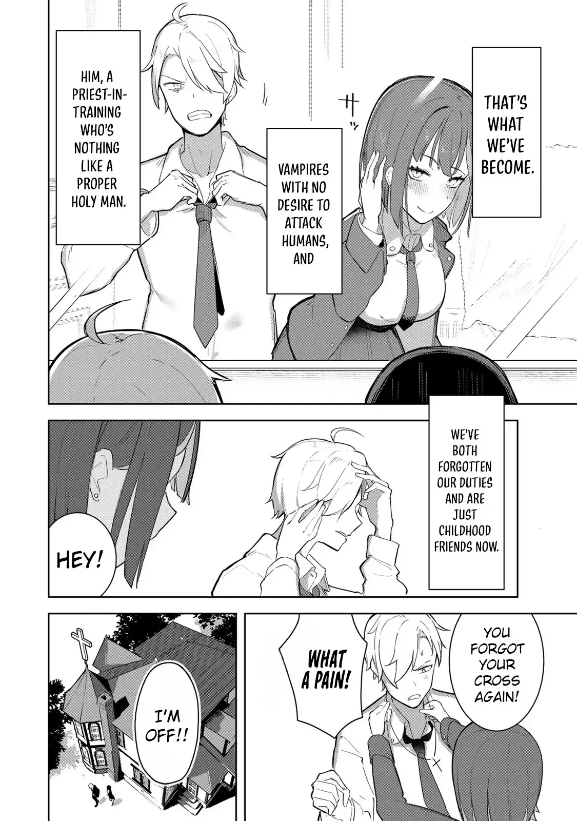 Vampire-san Wants Her (Man’s) Blood Taken Chapter 1 - Page 9