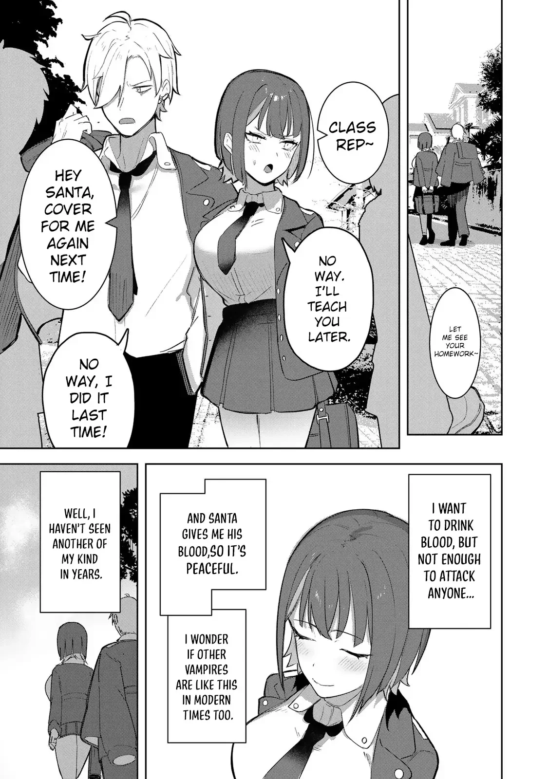 Vampire-san Wants Her (Man’s) Blood Taken Chapter 1 - Page 10