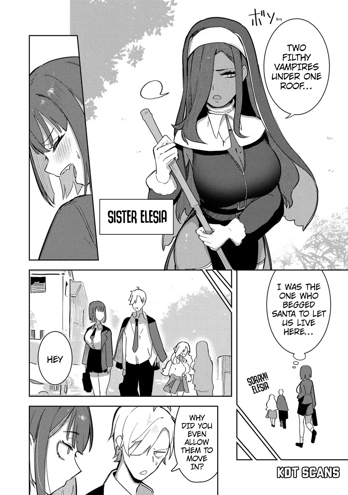 Vampire-san Wants Her (Man’s) Blood Taken Chapter 2 - Page 9