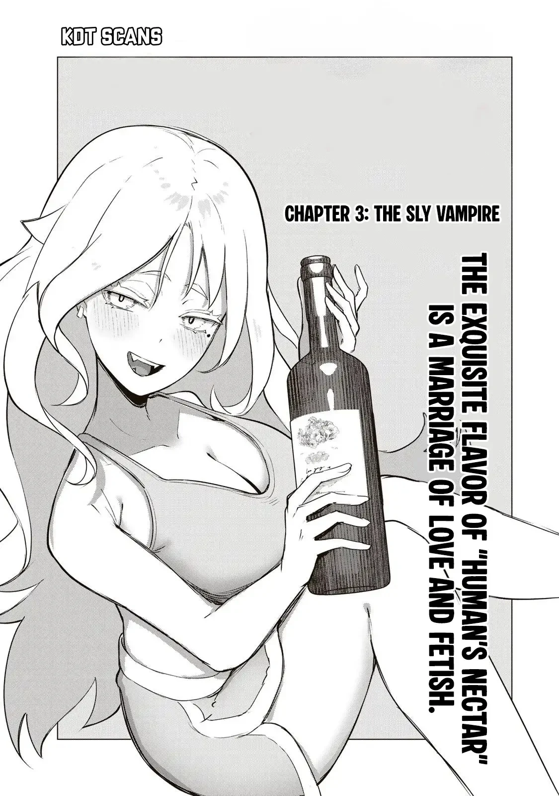 Vampire-san Wants Her (Man’s) Blood Taken Chapter 3 - Page 2