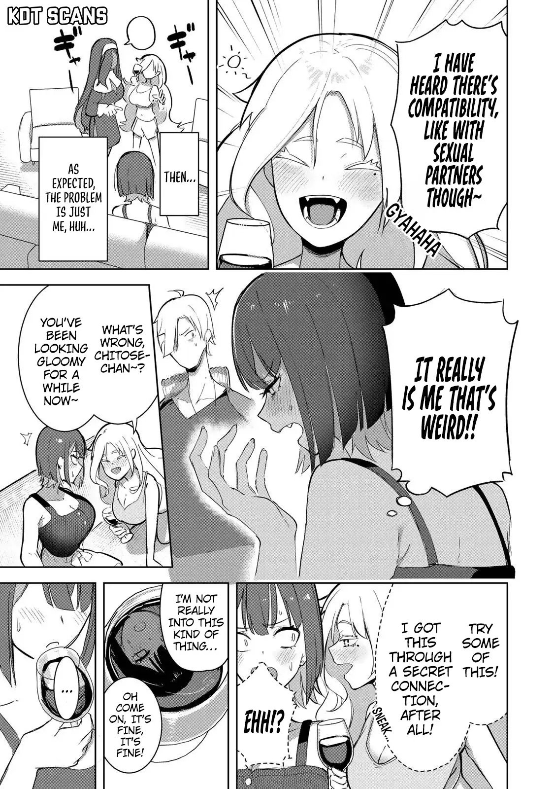 Vampire-san Wants Her (Man’s) Blood Taken Chapter 3 - Page 6