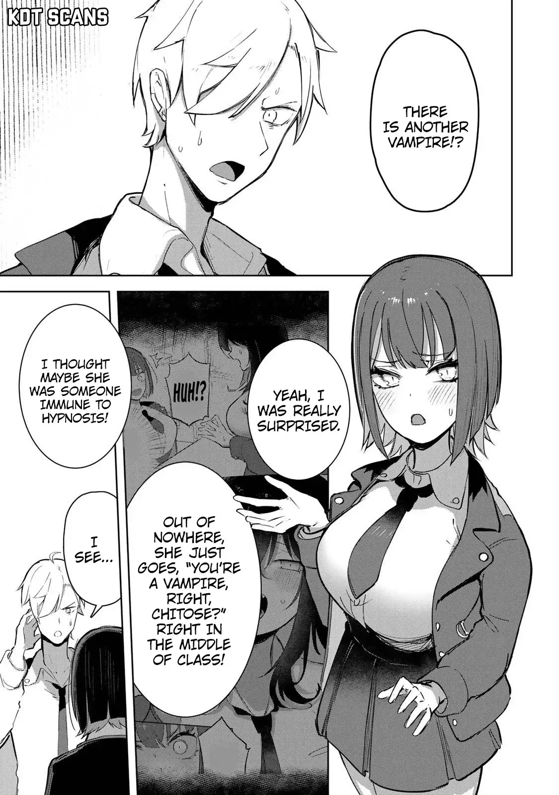 Vampire-san Wants Her (Man’s) Blood Taken Chapter 4 - Page 2