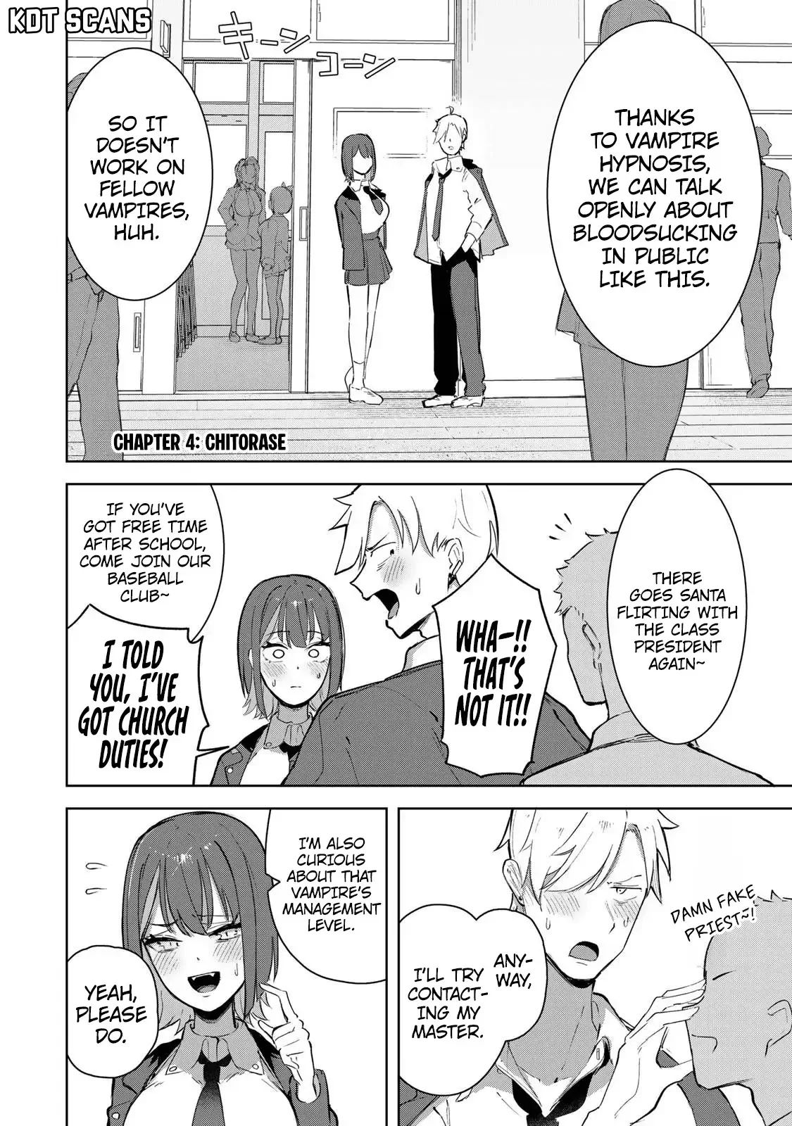 Vampire-san Wants Her (Man’s) Blood Taken Chapter 4 - Page 3
