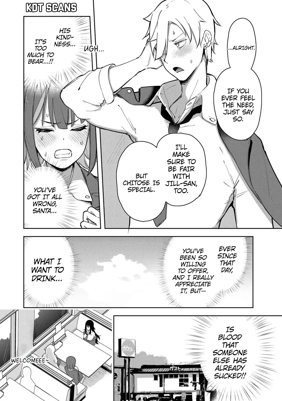 Vampire-san Wants Her (Man’s) Blood Taken Chapter 4 - Page 7