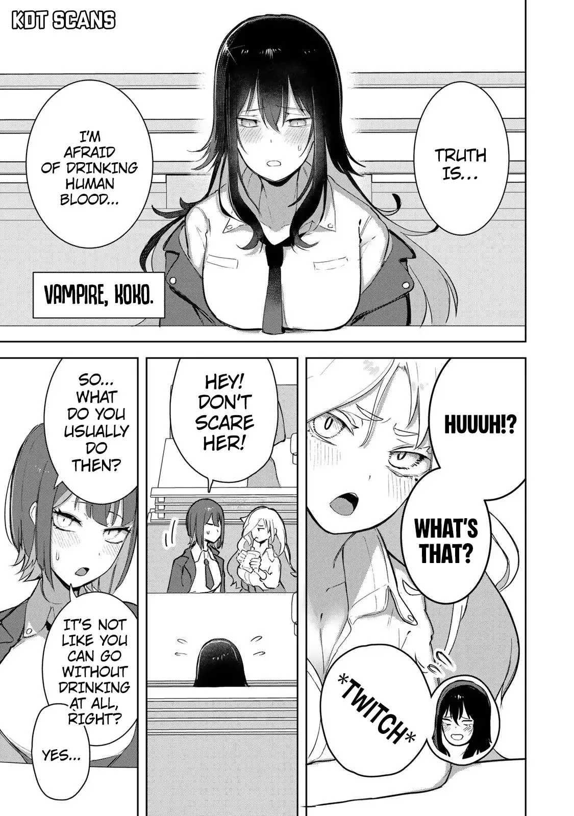 Vampire-san Wants Her (Man’s) Blood Taken Chapter 4 - Page 8