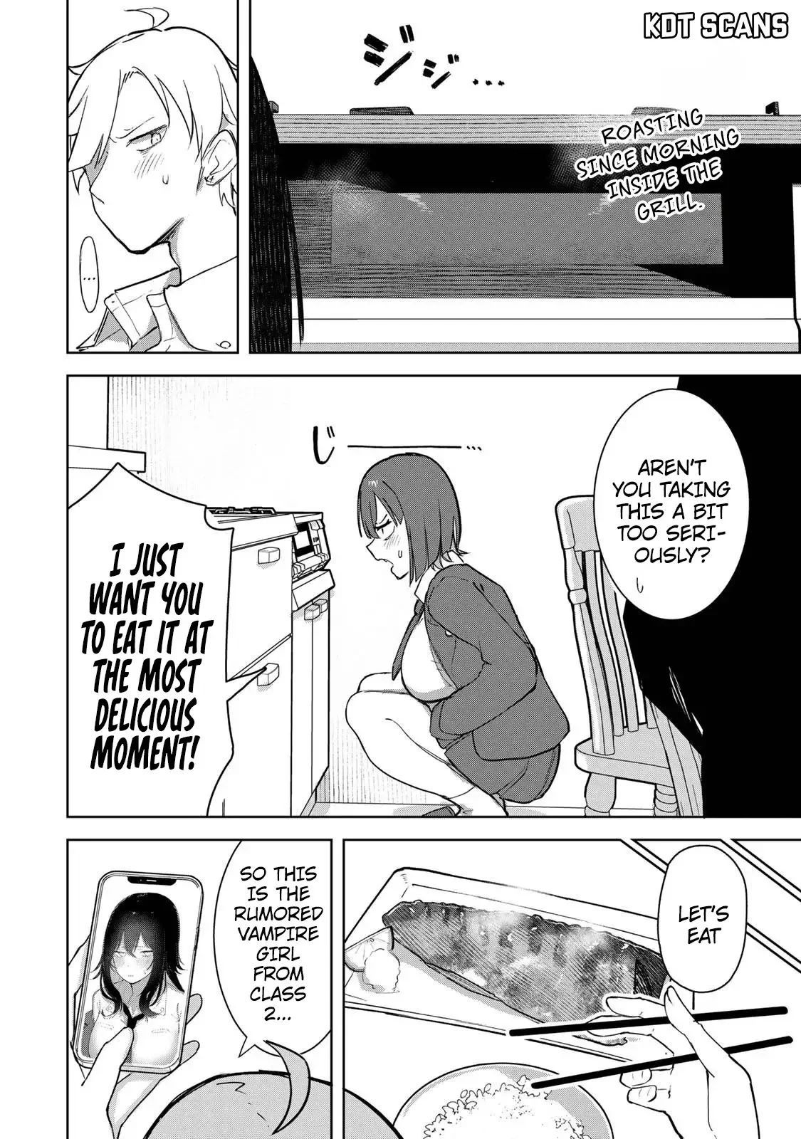 Vampire-san Wants Her (Man’s) Blood Taken Chapter 5 - Page 3