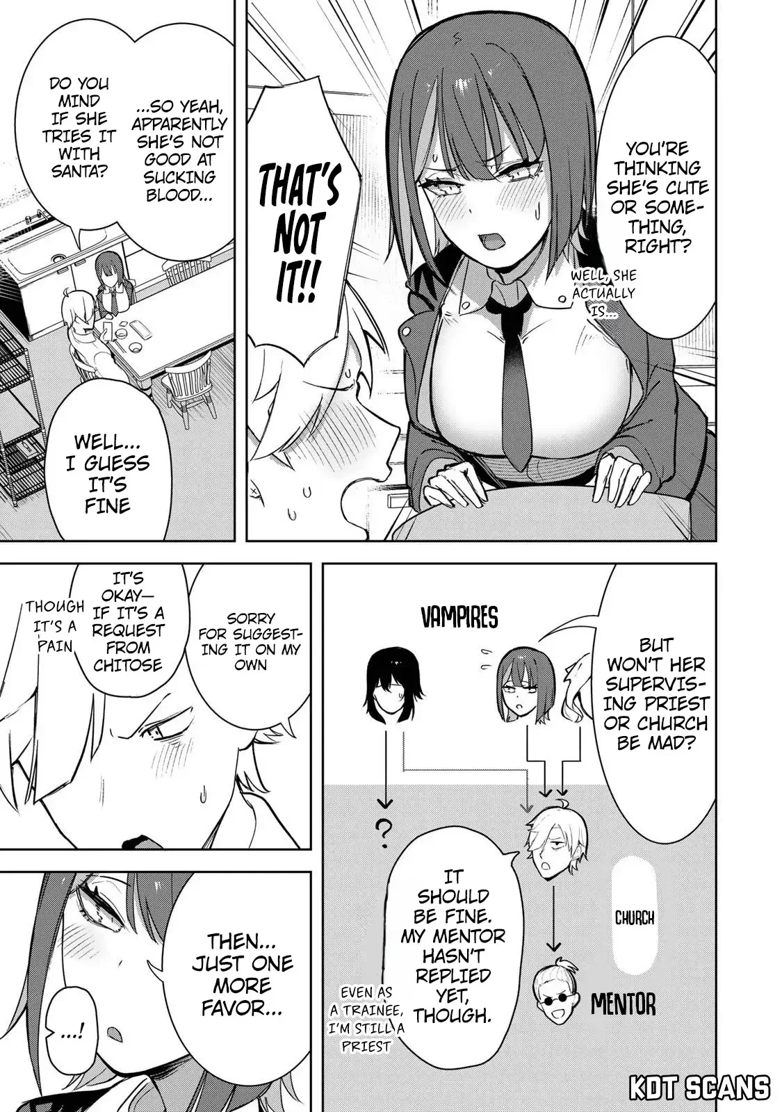 Vampire-san Wants Her (Man’s) Blood Taken Chapter 5 - Page 4