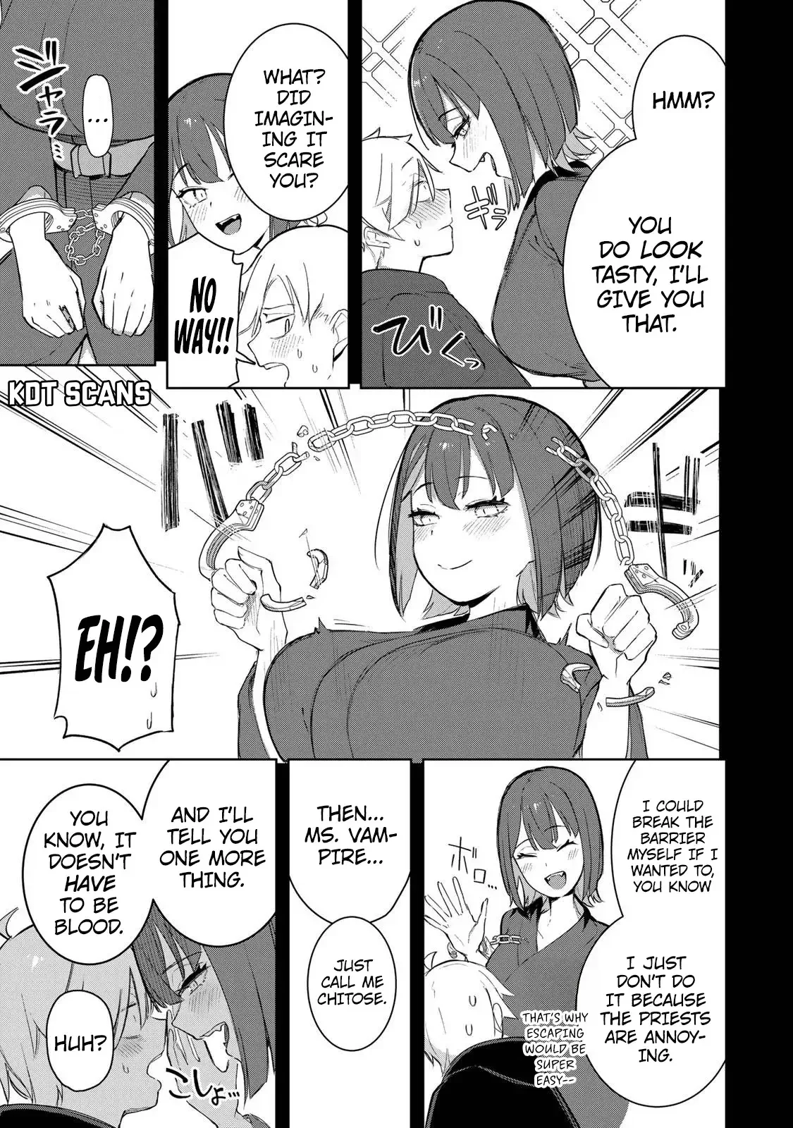 Vampire-san Wants Her (Man’s) Blood Taken Chapter 6 - Page 14