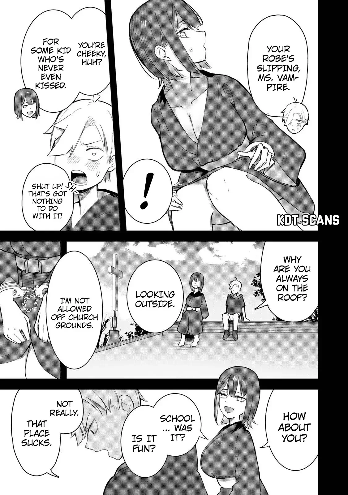 Vampire-san Wants Her (Man’s) Blood Taken Chapter 6 - Page 8