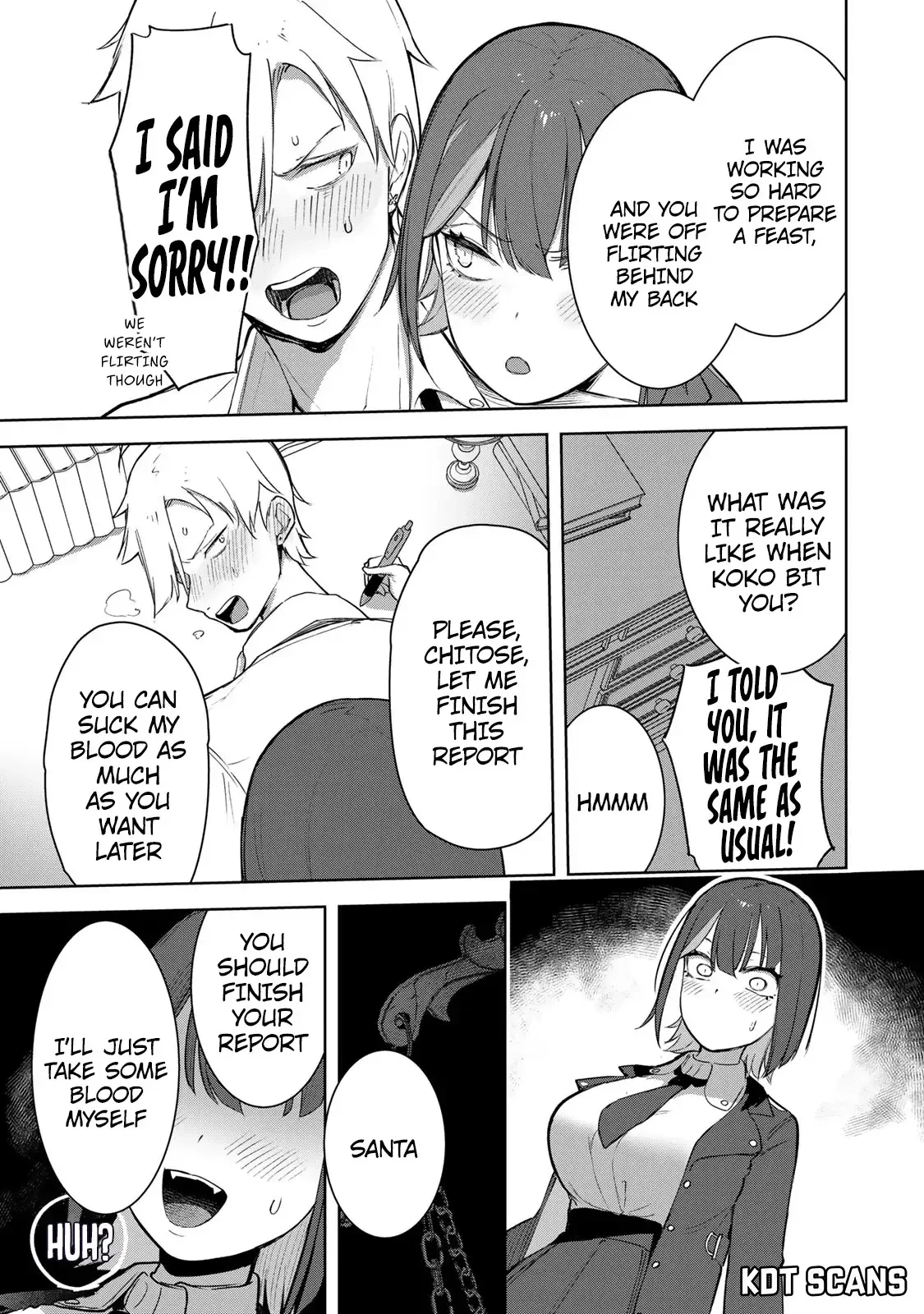 Vampire-san Wants Her (Man’s) Blood Taken Chapter 7 - Page 14