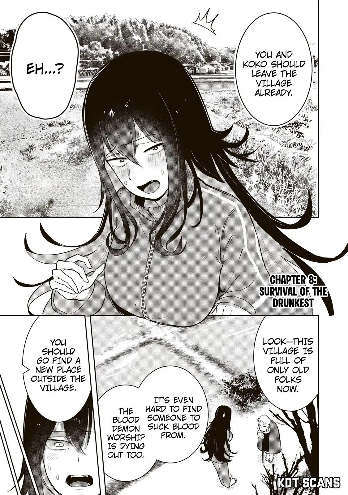 Vampire-san Wants Her (Man’s) Blood Taken Chapter 8 - Page 2