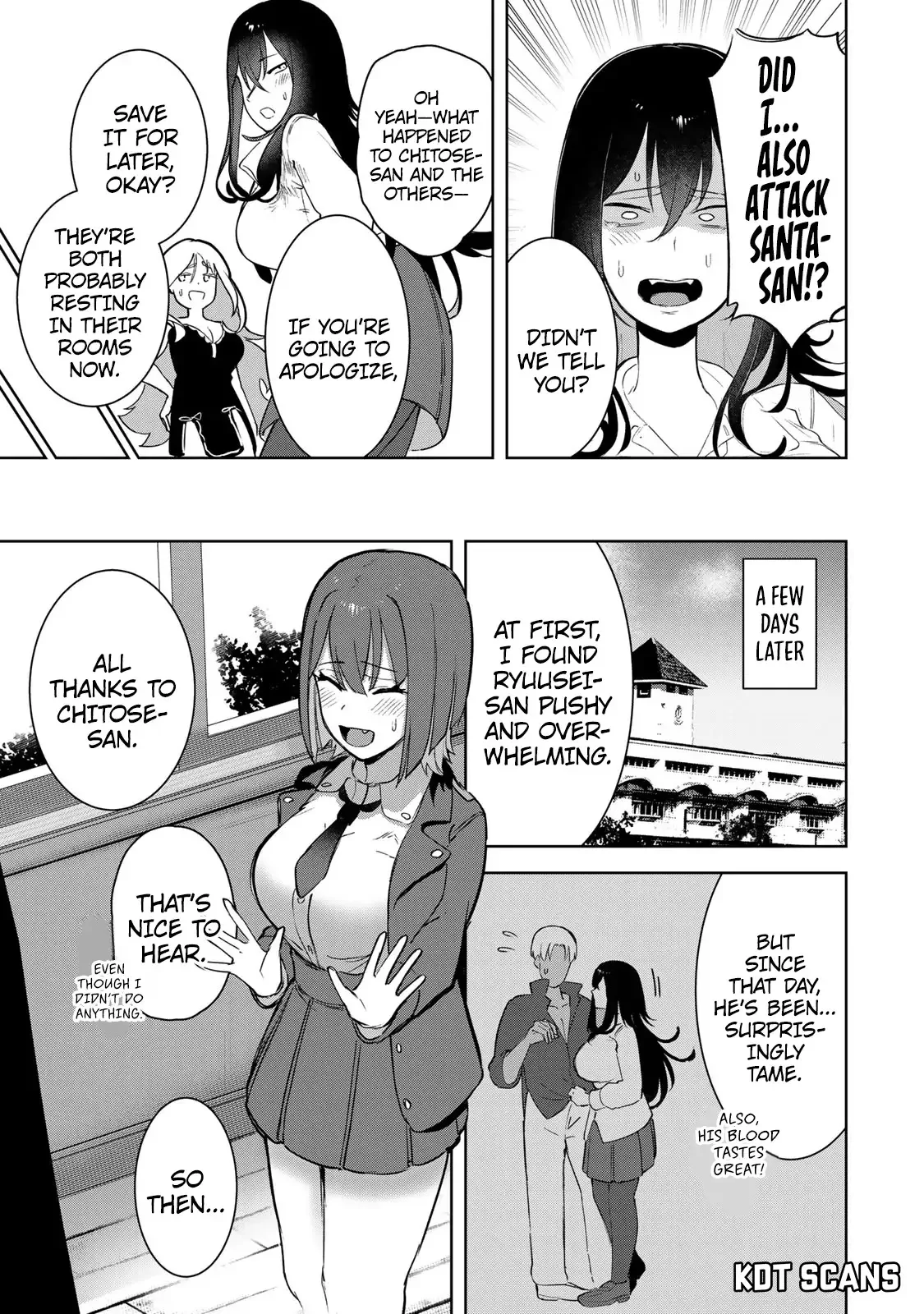 Vampire-san Wants Her (Man’s) Blood Taken Chapter 8 - Page 14