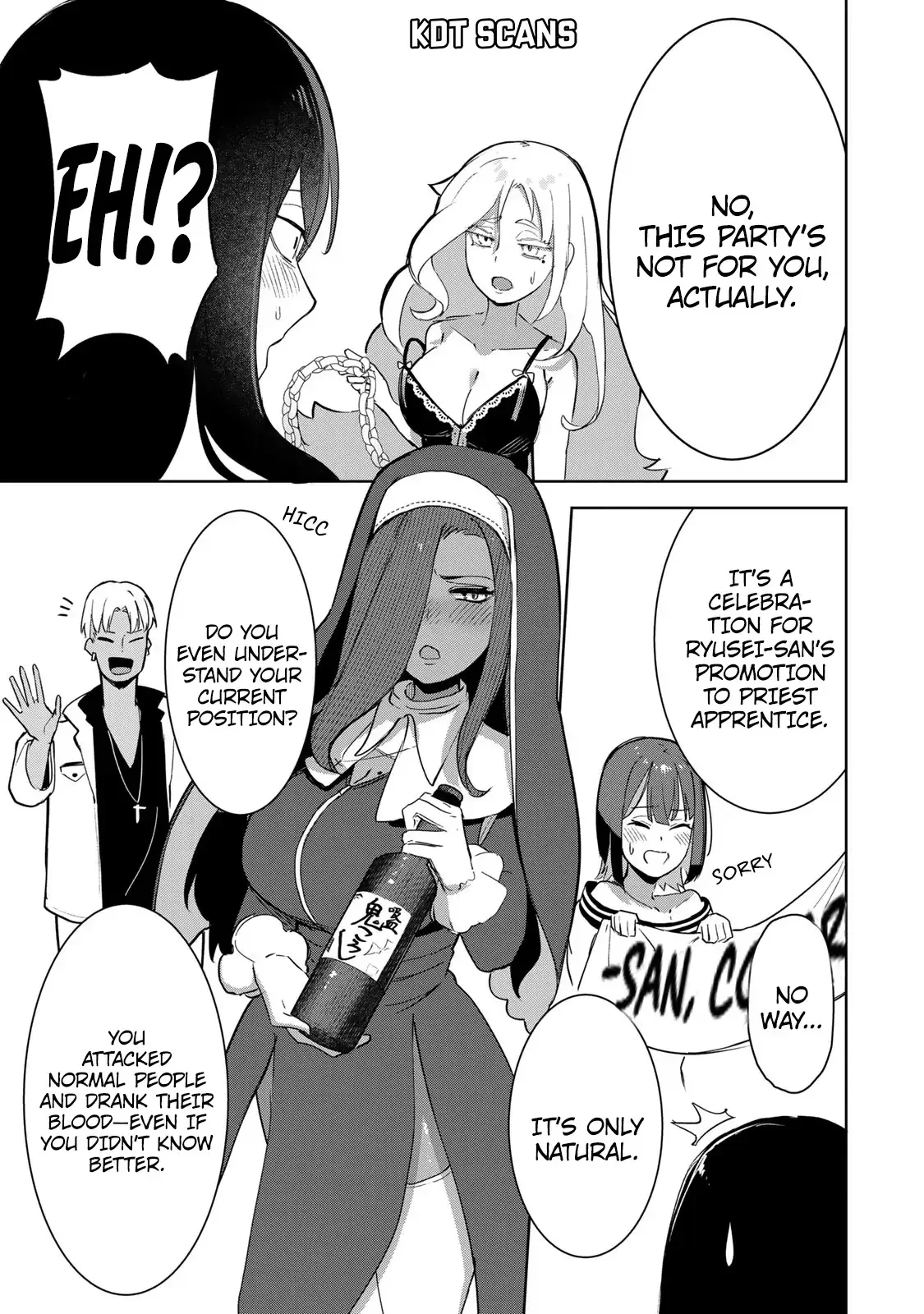 Vampire-san Wants Her (Man’s) Blood Taken Chapter 8 - Page 4