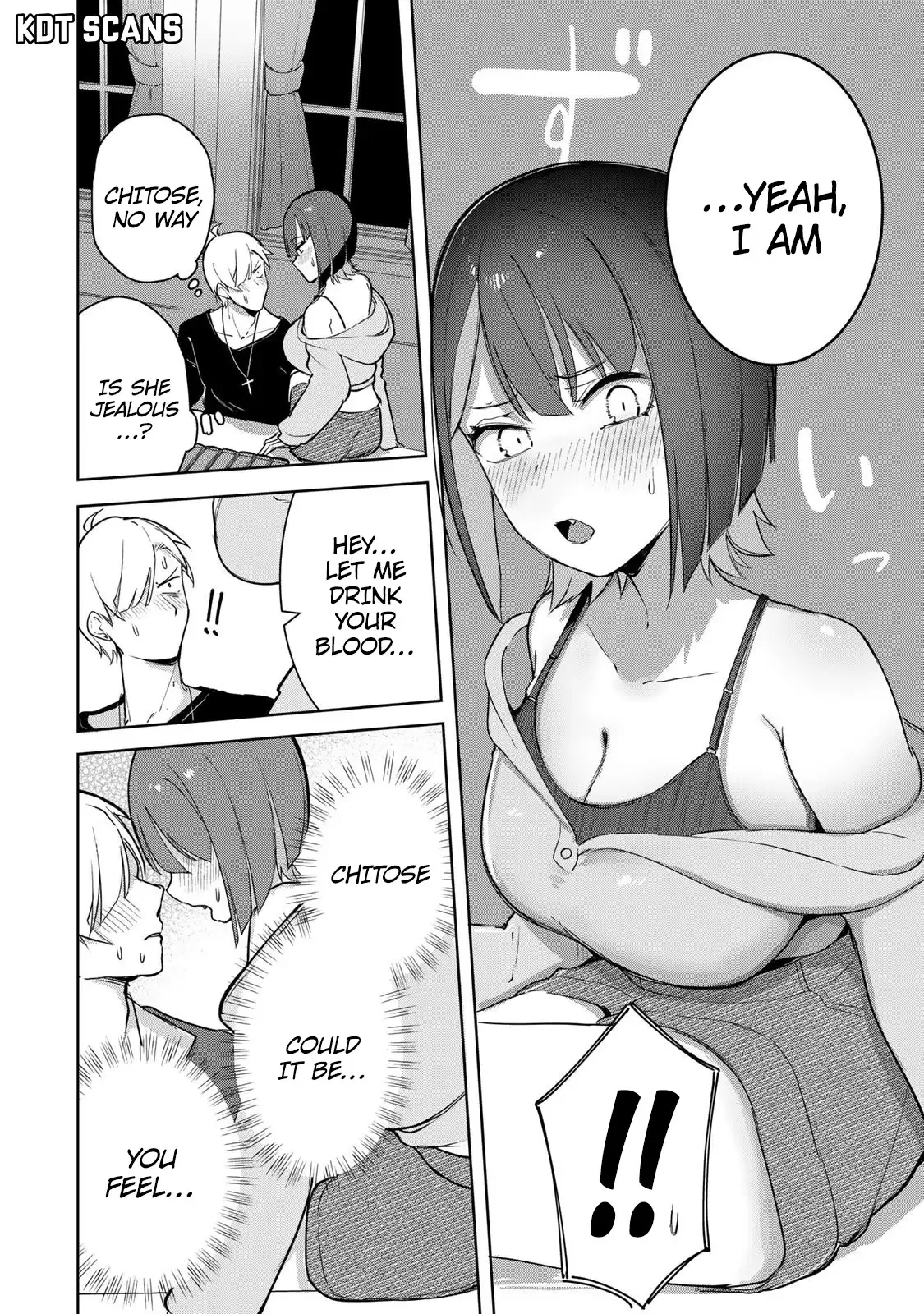 Vampire-san Wants Her (Man’s) Blood Taken Chapter 9 - Page 13