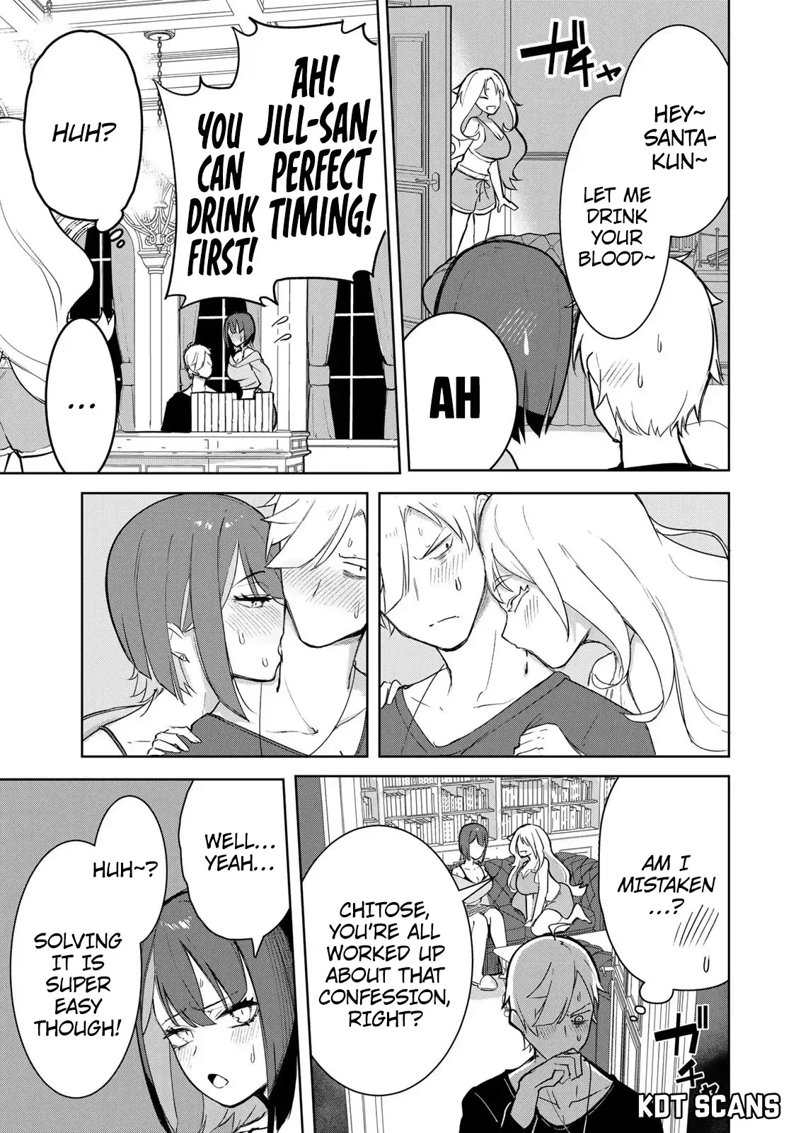 Vampire-san Wants Her (Man’s) Blood Taken Chapter 9 - Page 14