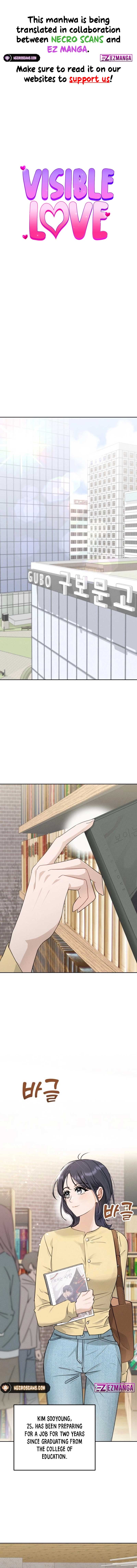 Visible Love Chapter 1 - Page 0