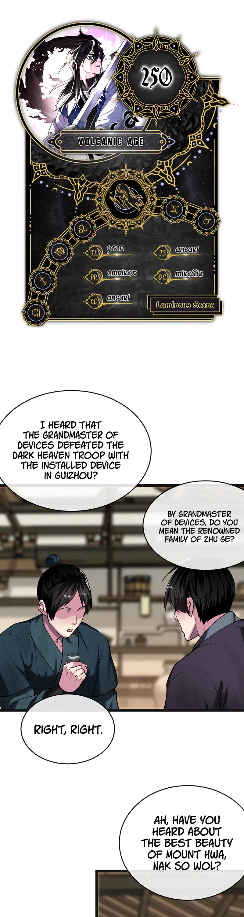 Volcanic Age Chapter 250 - Page 0