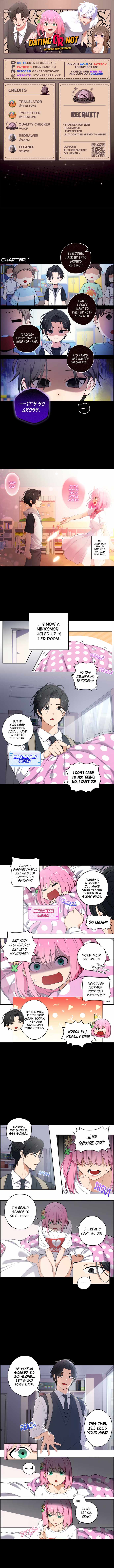 We Are Not Dating!! Chapter 1 - Page 0