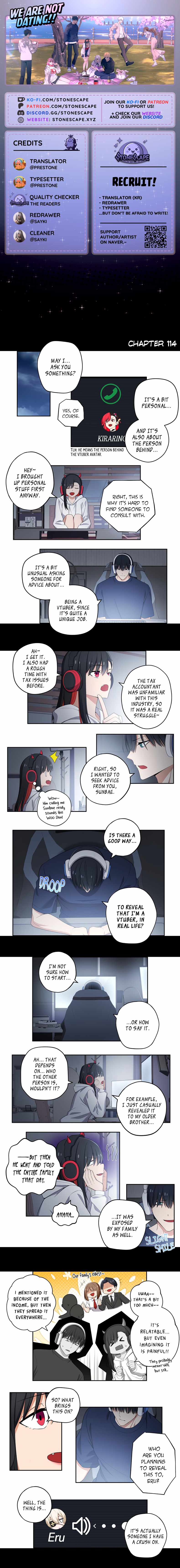We Are Not Dating!! Chapter 114 - Page 0