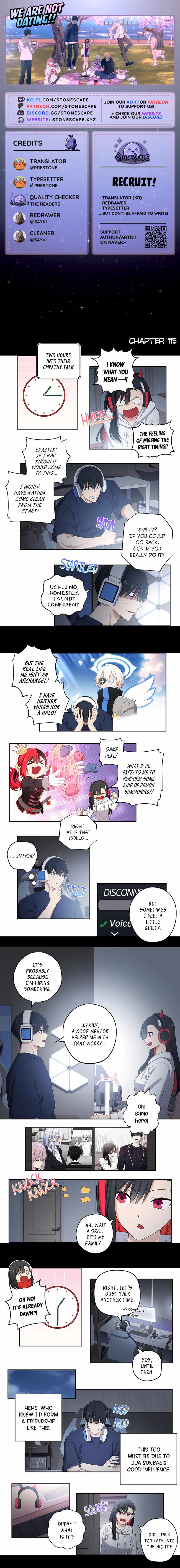 We Are Not Dating!! Chapter 115 - Page 0