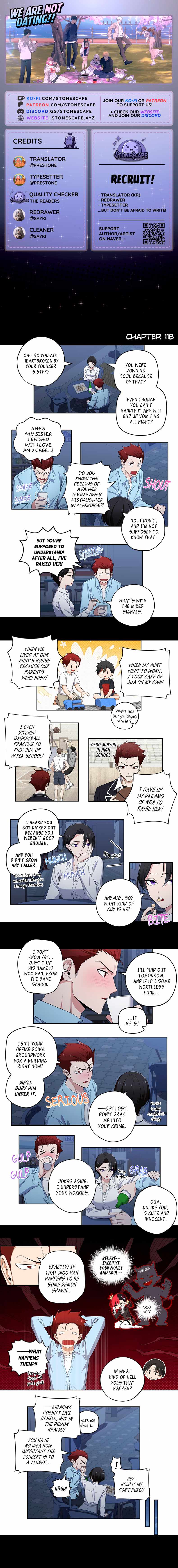 We Are Not Dating!! Chapter 118 - Page 0