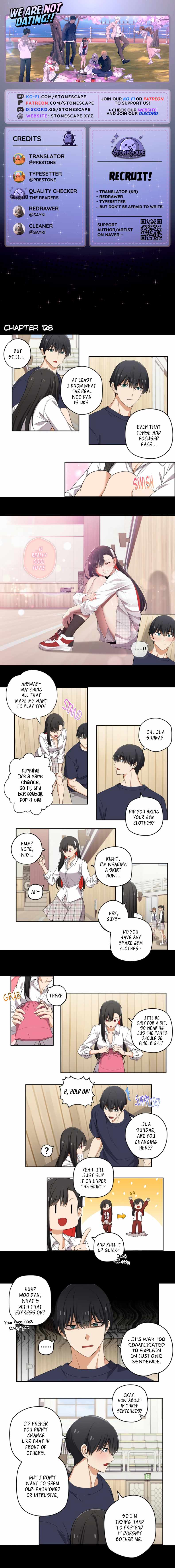 We Are Not Dating!! Chapter 128 - Page 0