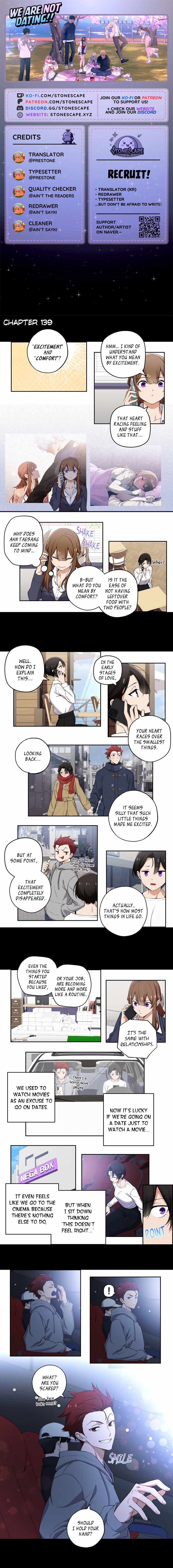 We Are Not Dating!! Chapter 139 - Page 0
