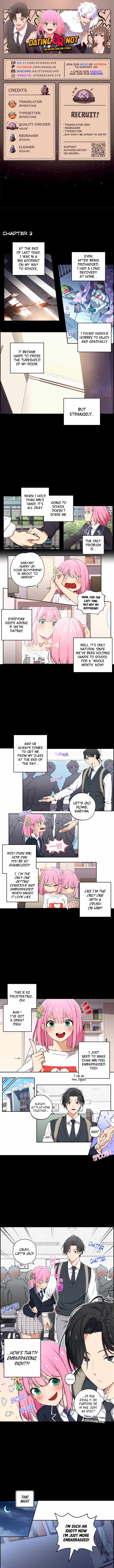 We Are Not Dating!! Chapter 2 - Page 0