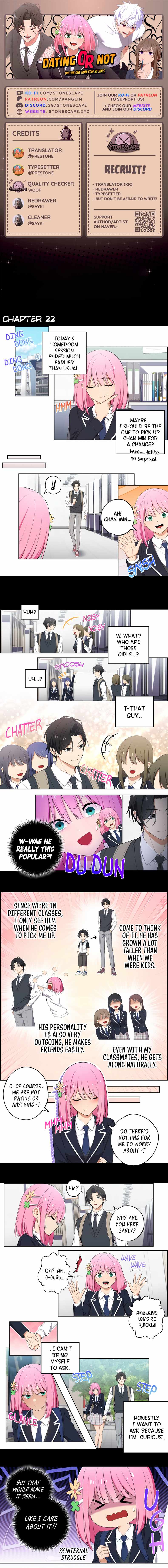 We Are Not Dating!! Chapter 22 - Page 0