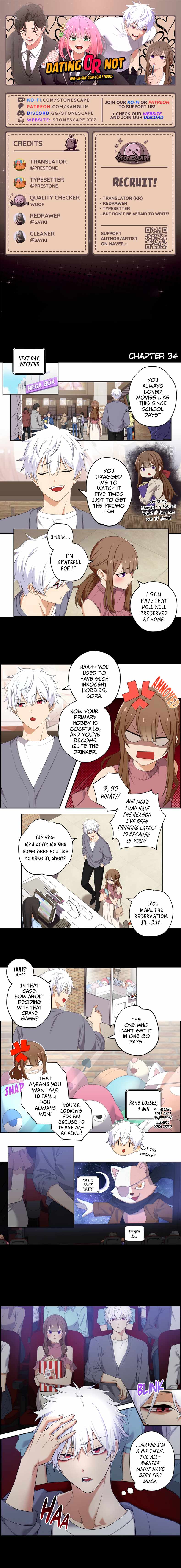 We Are Not Dating!! Chapter 34 - Page 0