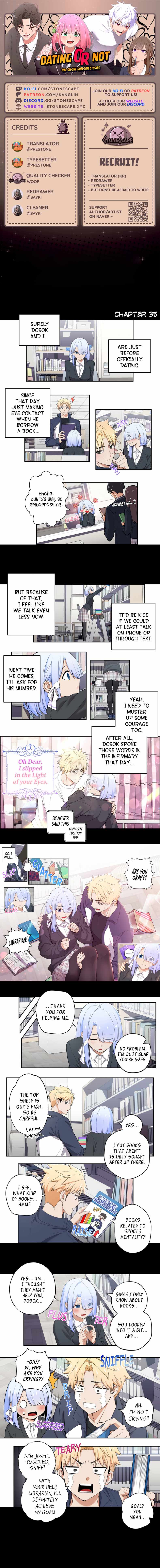 We Are Not Dating!! Chapter 35 - Page 0