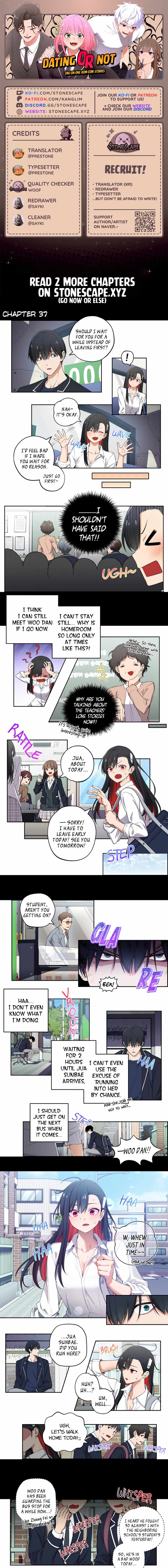 We Are Not Dating!! Chapter 37 - Page 0