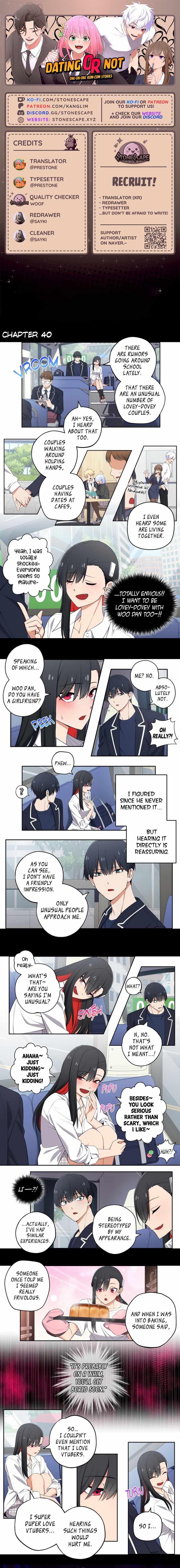 We Are Not Dating!! Chapter 40 - Page 0