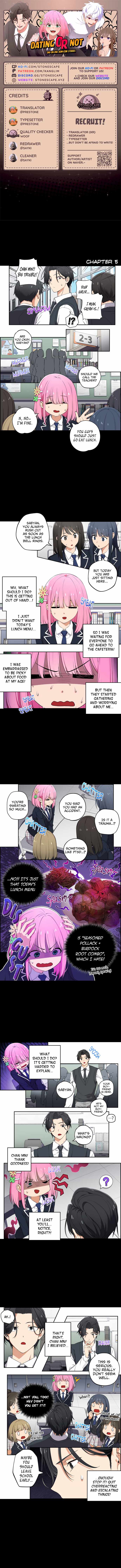 We Are Not Dating!! Chapter 5 - Page 0
