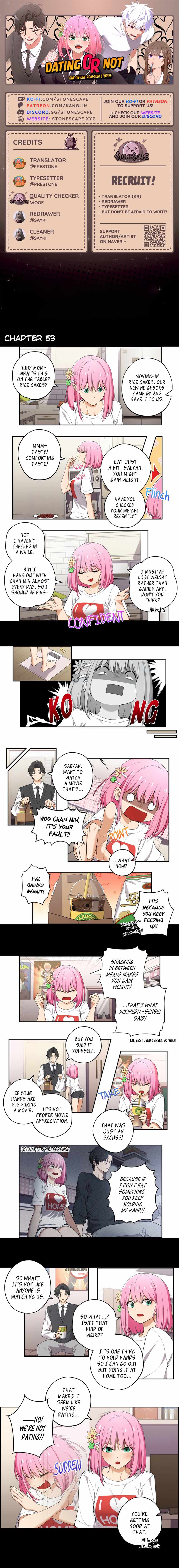We Are Not Dating!! Chapter 53 - Page 0