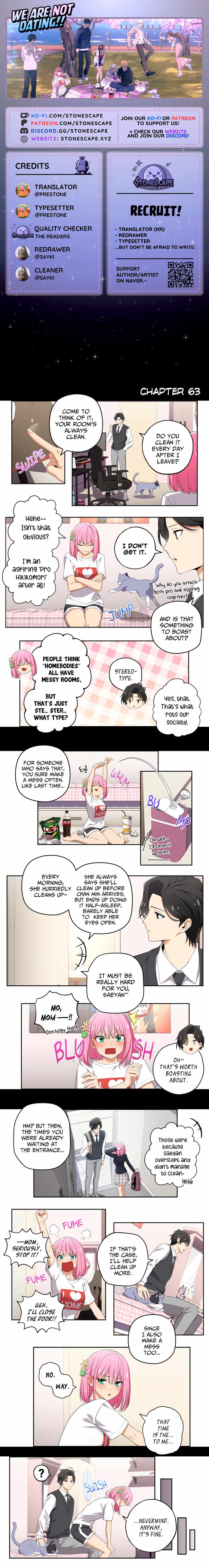 We Are Not Dating!! Chapter 63 - Page 0